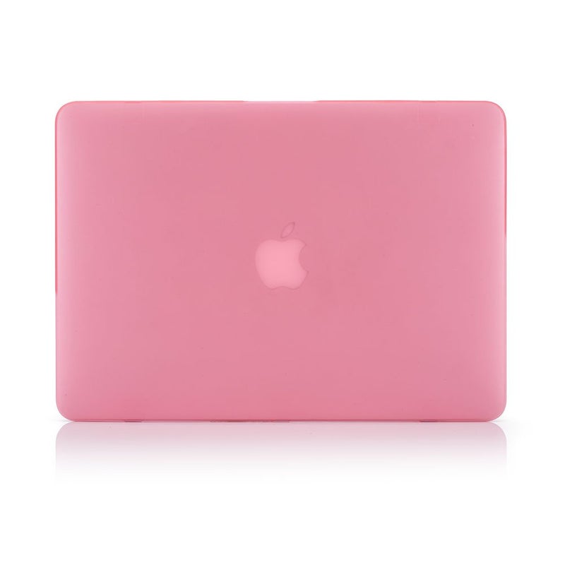 RUBAN Case Compatible with MacBook Pro 13 inch 2015 2014 2013 2012 (A1502 & A1425 Models), Plastic Hard Shell Case & Keyboard Cover for Old Version MacBook Pro Retina 13 Inch, Pink - Image 2